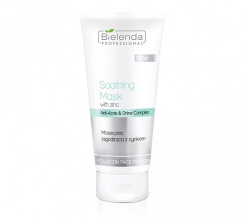 Bielenda Professional Soothing Face Mask With Zinc 150ml - maseczka łagodząca