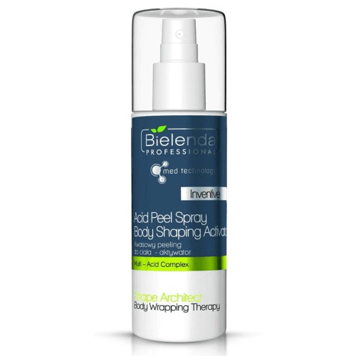 Bielenda Professional Shape Architect Acid Peel Spray Body Shaping Activator 150ml - Kwasowy peeling do ciała