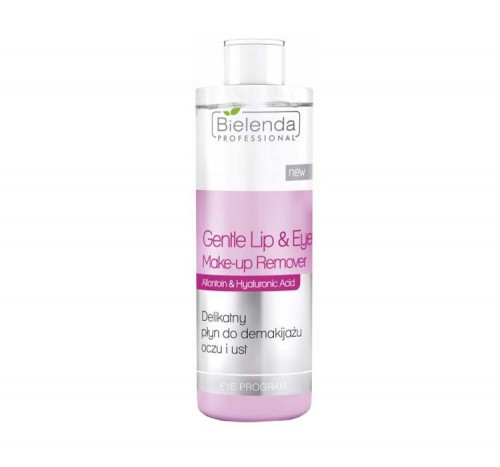 Bielenda Professional Gentle Lip & Eye Make-up Remover 200ml - Delikatny płyn do demakijażu oczu i ust