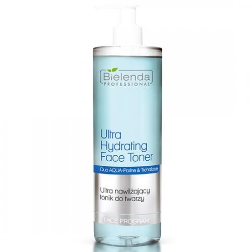 Bielenda Professional Ultra Hydrating Face Toner 500ml - tonik nawilżający