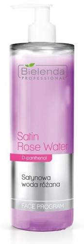 Bielenda Professional Satin Rose Water 500ml - satynowa woda różana 