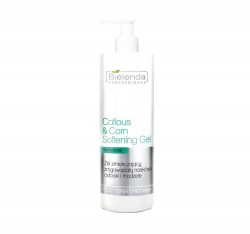 Bielenda Professional Callous & Corn Softening Gel 500ml - żel zmiękczający zrogowaciały naskórek odciski i modzele
