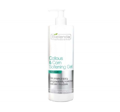 Bielenda Professional Callous & Corn Softening Gel 500ml - żel zmiękczający zrogowaciały naskórek odciski i modzele