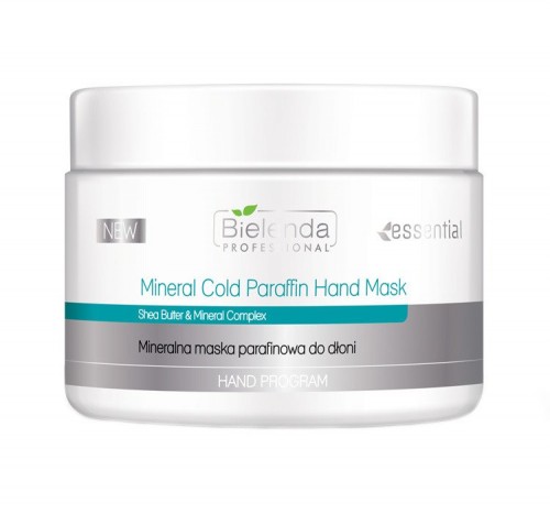 Bielenda Professional Mineral Cold Paraffin Hand Mask 150g - mineralna maska parafinowa do dłoni 