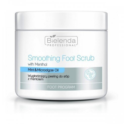Bielenda Professional Smoothing Foot Scrub 600g - Peeling do stóp z mentolem wygładzający 
