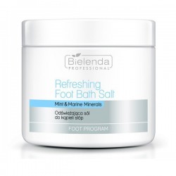 Bielenda Professional Refreshing Foot Bath Salt 500g - odświeżająca sól do kąpieli stóp