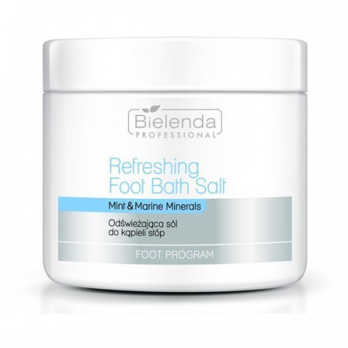 Bielenda Professional Refreshing Foot Bath Salt 500g - odświeżająca sól do kąpieli stóp
