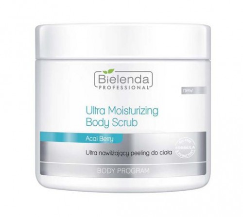 Bielenda Professional Ultra Moisturizing Body Scrub 550g - peeling ultra nawilżający