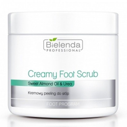 Bielenda Professional Creamy Foot Scrub 500ml - Kremowy Peeling do Stóp z Limonką i Migdałami 