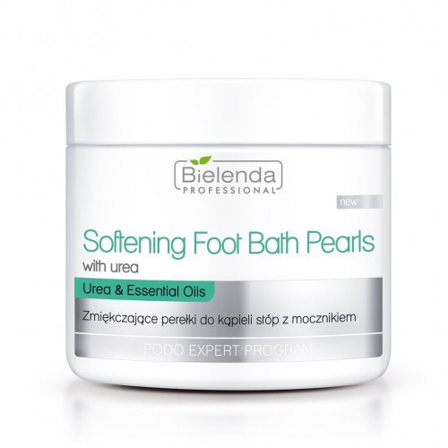 Bielenda Professional Softening Foot Bath Pearls 400g - Zmiękczające Perełki do Kąpieli Stóp z Mocznikiem