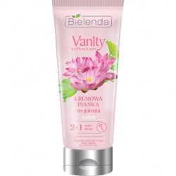 Bielenda Vanity Soft Touch kremowa pianka do golenia lotos 175g