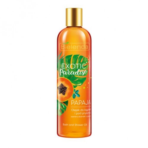 Bielenda Exotic Paradise Papaja olejek do kąpieli i pod prysznic 400ml