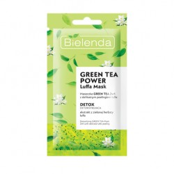 Bielenda GREEN TEA POWER Luffa Mask Green Tea 2w1 Maseczka detoksykująca  z peelingiem 8g