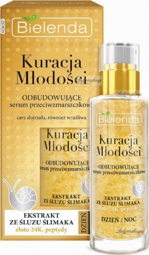 Bielenda Kuracja Młodości Odbudowujące serum przeciwzmarszczkowe 30ml