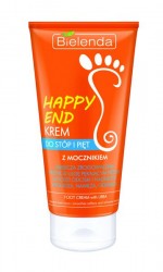 Bielenda Happy End Krem Zmiękczający z mocznikiem do pięt i stóp 125ml