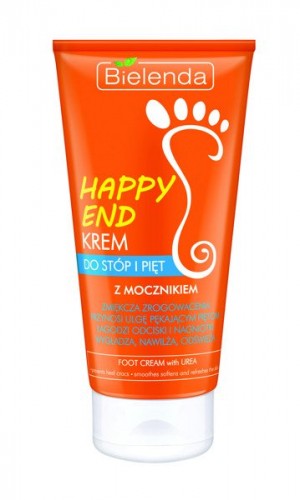 Bielenda Happy End Krem Zmiękczający z mocznikiem do pięt i stóp 125ml