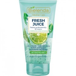 Bielenda Fresh Juice Limonka Peeling Gruboziarnisty detoksykujący 150ml