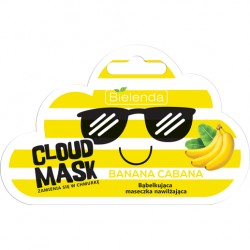 Bielenda Cloud Mask Banana Cabana Bąbelkująca Maseczka nawilżająca 6g