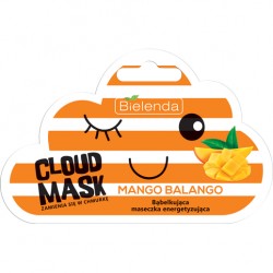 Bielenda Cloud Mask Mango Balango Bąbelkująca Maseczka energetyzująca 6g
