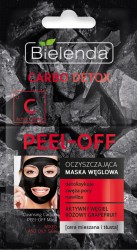 Bielenda Carbo Detox Oczyszczająca maska węglowa PEEL–OFF 2X6G