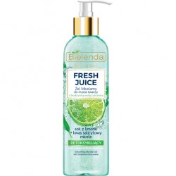 Bielenda FRESH JUICE Limonka oczyszczająco-Detoksykujący żel micelarny 190ml