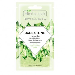 Bielenda Crystal Glow Jade Stone Maseczka nawilżająco-wygładzająca 8g