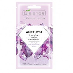 Bielenda Crystal Glow AMETHYST Kryształowy peeling gruboziarnisty 8g