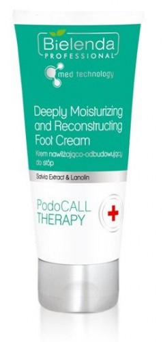 Bielenda Professional PodoCall Therapy Deeply Moisturizing And Reconstructing Foot Cream - Krem nawilżająco-odbudowujący