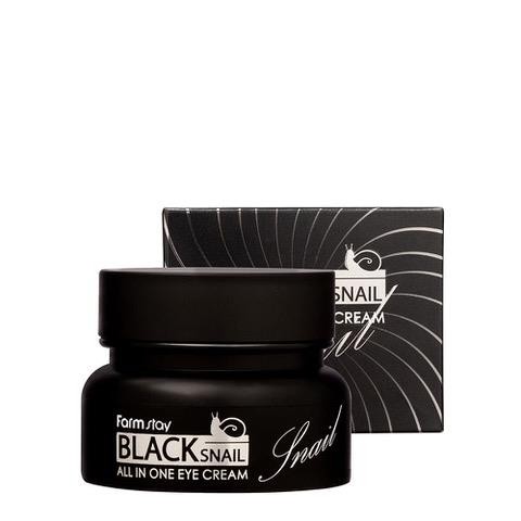 Farm Stay Black Snail All-In-One Eye Cream 50ml - krem rewitalizujący pod oczy