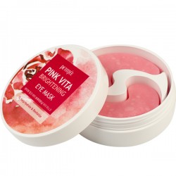 Petitfee Pink Vita Brightening Eye Mask 60szt - płatki rozjaśniające pod oczy