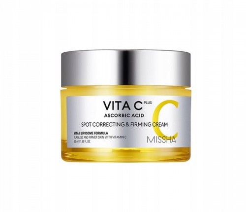 Missha Vita C Plus Spot Correcting & Firming Cream 50ml - krem ujędrniająco-rozjaśniający