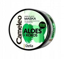 Delia Cameleo Aloes i Kokos 200ml - Maska nawilżająca 