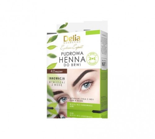Delia EYEBROW EXPERT 4g - Henna Pudrowa 4.0