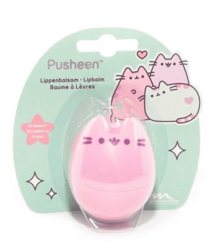 Pusheen Lipbalm 4g - Truskawkowy Balsam do Ust
