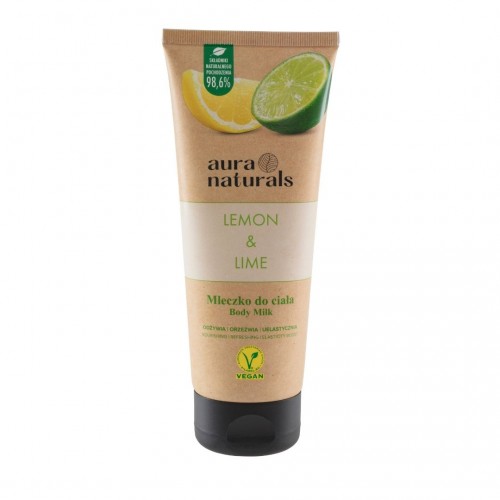 Aura Naturals Lemon & Lime 200ml - mleczko do ciała 