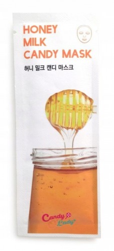 Quret Honey Milk Candy Mask 1szt - maska odżywcza