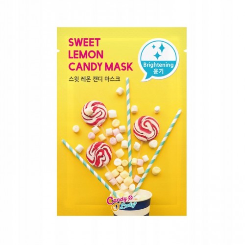 Quret Sweet Lemon Candy Mask 1szt - maska Rozjaśniająca 