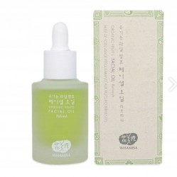 Whamisa Organic Flowers Facial Oil Refresh 26ml - olejek odżywczo-nawilżający