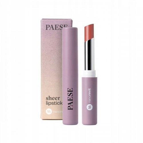 Paese Nanorevit Sheer Lipstick 2,2g - odżywcza pomadka koloryzująca
