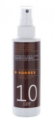 Korres Walnut & Coconut SPF10 150ml - olejek przeciwsłoneczny