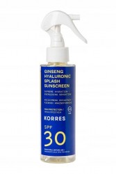Korres Ginseng Hyaluronic Splash SPF30 150ml - spray przeciwsłoneczny