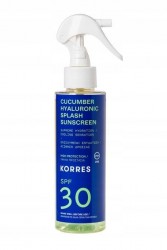 Korres Cucumber Hyaluronic SPF30 Splash Sunscreen 150ml - spray przeciwsłoneczny