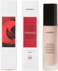 Korres Wild Rose Brightening SPF15 30ml - podkład Rozświetlający 