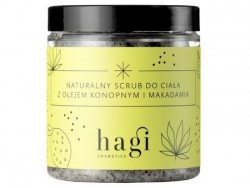 Hagi Naturalny Scrub do Ciała z Olejem Konopnym i Makadamia 280g