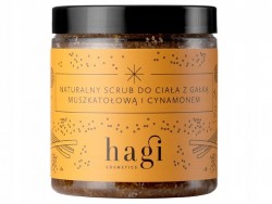 Hagi Naturalny Scrub do Ciała z Gałką Muszkatołową i Cynamonem 280g