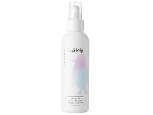 Hagi Baby Naturalna Oliwka do Ciała z Olejem Makowym 150ml