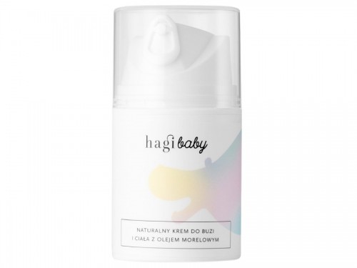 Hagi Baby Naturalny Krem do Buzi i Ciała z Olejem Morelowym 50ml