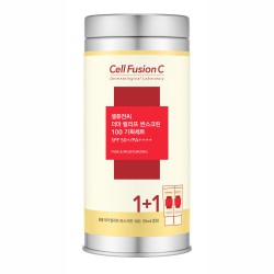 Cell Fusion C Derma Relief Sunscreen 100 SPF50+ Set 2x35ml - ZESTAW KREMÓW Z FILTREM