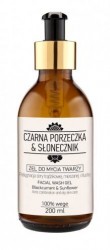 NOVA Kosmetyki Porzeczka & Słonecznik Żel Do Mycia Twarzy Cera Trądzikowa, Mieszana i Tłusta 200ml