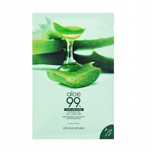 Holika Holika Aloe Soothing Jelly Mask 23ml - maseczka nawilżająca